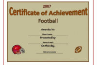 Free Printable Award Certificates:10 Great Options For A In New Soccer Certificate Template Free 21 Ideas