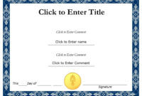 Free Printable Certificate Templates Design Intended For Free Free Printable Graduation Certificate Templates