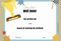 Free School Certificates & Awards In Fantastic Good Job Certificate Template
