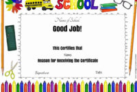 Free School Certificates & Awards With Regard To Free Printable Certificate Templates For Kids