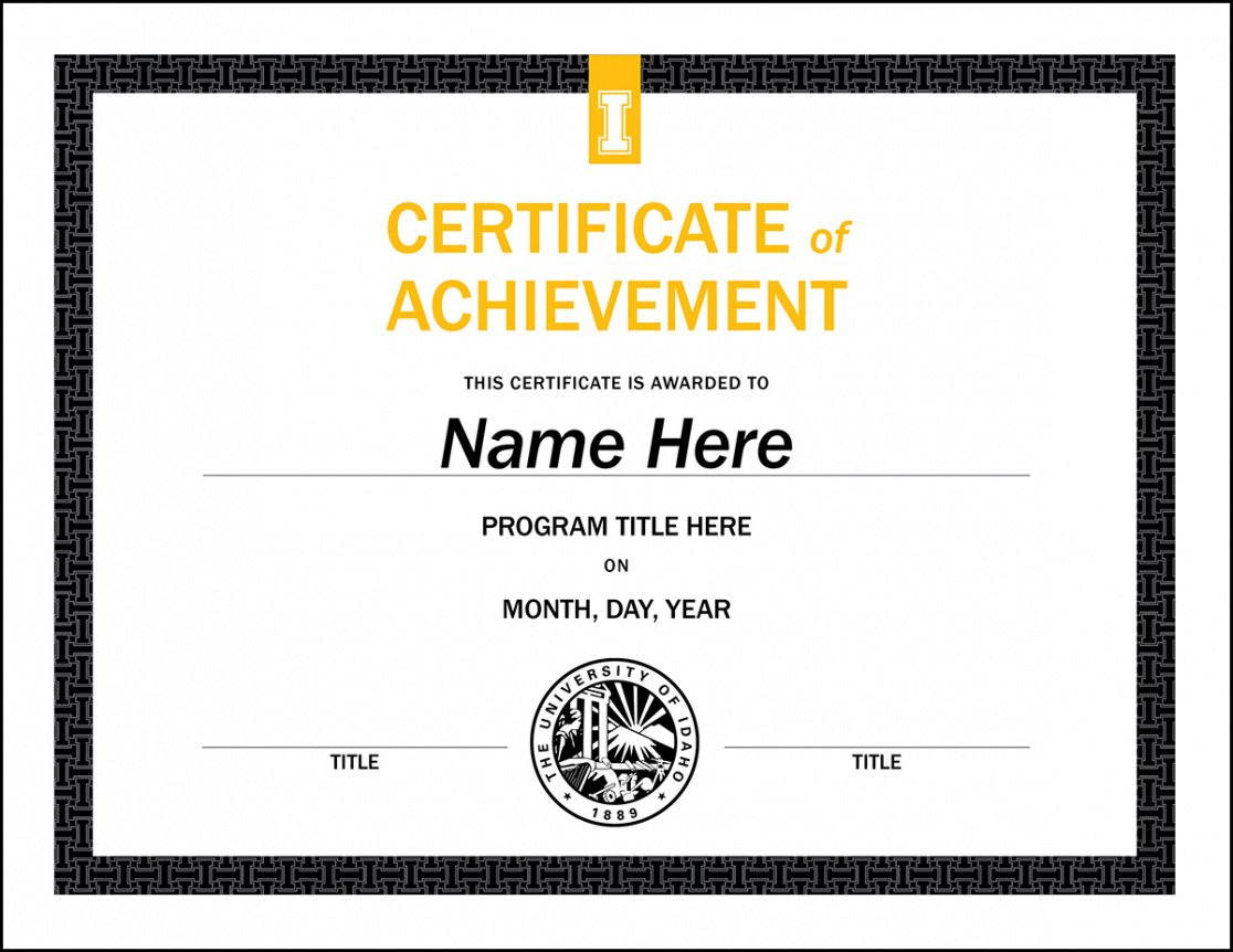 Free Student Council Award Certificate Template Ppt Regarding Awesome Powerpoint Award Certificate Template