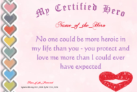 Free Valentine&amp;#039;S Day Certificates And Awards At In Love Certificate Templates