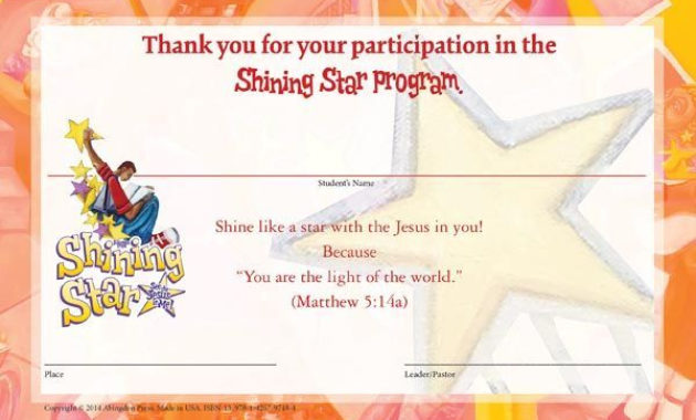 Free Vbs Certificate Templates | School Certificates Pertaining To Simple Free Vbs Certificate Templates