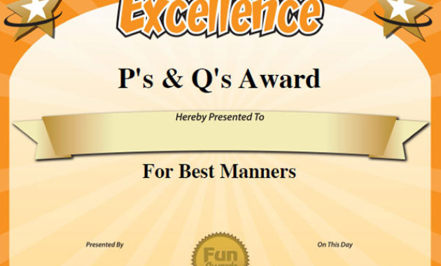 Funny Award Ideas: Funny Student Awards Pertaining To Fascinating Free Funny Award Certificate Templates For Word