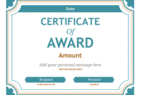 Gift Certificate Award In New Cooking Contest Winner Certificate Templates