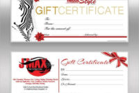 Gift Certificate Template 42+ Examples In Pdf, Word In For Amazing Custom Gift Certificate Template