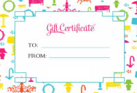 Gift Certificate Template For Kids Fun 001 Coloring Sheets With Regard To Kids Gift Certificate Template