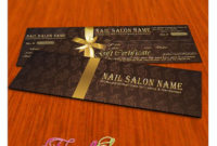 Gift Certificates For Nail Spa Salon Www.nailspadesigns Within Nail Salon Gift Certificate Template