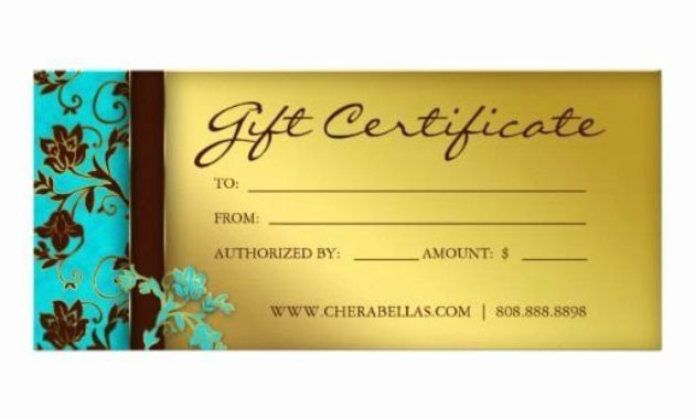 Gift Certificates For Small Business Luxury 232 Gift Inside Small Certificate Template