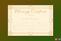 Golden Blank Marriage Certificate Template Gct (With In Awesome Blank Marriage Certificate Template