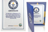 Guinness World Record Certificate Template Alanbrooks Within Simple Guinness World Record Certificate Template