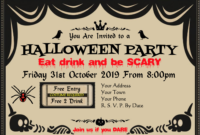 Halloween Invitations, Certificate &amp;amp; Award Templates At For Simple Halloween Certificate Template
