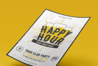 Happy Hour Flyertokosatsu | Graphicriver For Happy Hour Menu Template