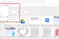 How To Create A Presentation Using Google Slides: 10 Steps Within Google Drive Presentation Templates