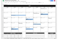 How To Create An Internal Comms Content Calendar | Iabc/Bc With Regard To Staff Communication Log Template