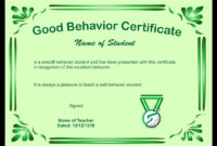 How To Draw Good Behavior Certificate In Coreldraw Youtube With Regard To Good Behaviour Certificate Editable Templates