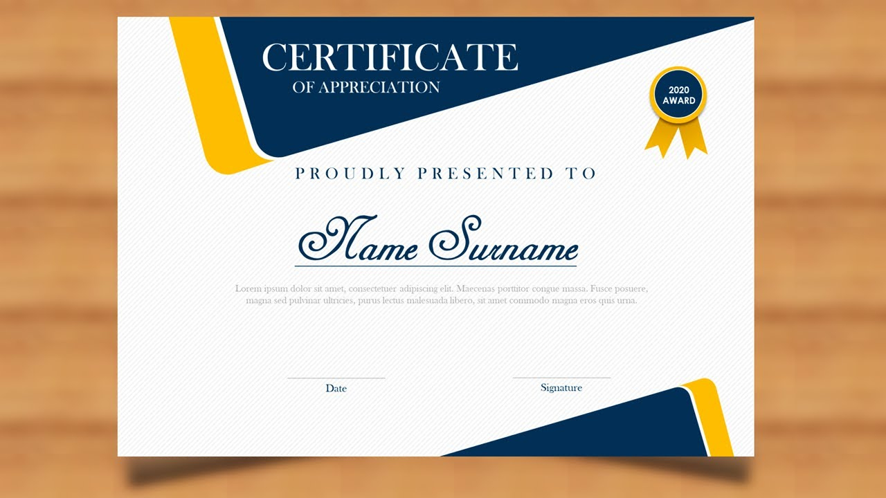 How To Operate A Certificate In Powerpoint/Skilled For New Powerpoint Certificate Templates Free Download