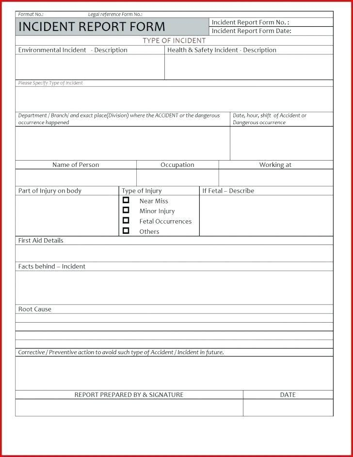 Incident Report Log Template (2) Templates Example In First Aid Log Sheet Template