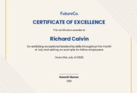 Leadership Award Certificate Template | Template Intended For Leadership Award Certificate Templates
