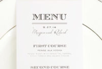 Looking To Hold Your Wedding At Lewin Terrace? Choose With Wedding Rsvp Menu Choice Template