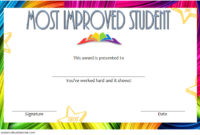 Most Improved Student Certificate: 10+ Template Designs Free Pertaining To Student Leadership Certificate Template