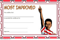 Most Improved Student Certificate Template Free 6 Regarding Amazing Most Improved Student Certificate