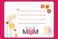 Mothers Day Gift Card Check My Balance Regarding Awesome Mothers Day Gift Certificate Templates