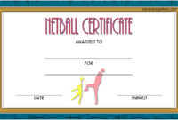 Netball Certificate Template [10+ Best Designs Free Download] Within Fresh Netball Certificate Templates
