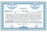Ownership Certificate Template | 11+ Template Ideas Intended For Ownership Certificate Template