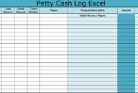 Petty Cash Log Excel Download Free Excel Spreadsheets Throughout Office Log Book Template