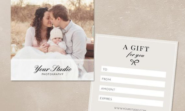 Photography Gift Certificate Template Forotostudio On Etsy With Fascinating Free Photography Gift Certificate Template