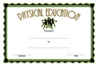 Physical Education Certificate Template Editable [8+ Free With Regard To Sports Day Certificate Templates Free