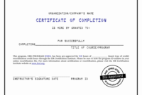 Pin On Certificate Template Inside Certificate Of Construction Completion