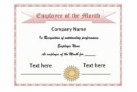 Pin On Certificate Templates In Employee Certificate Template Free 7 Best Designs