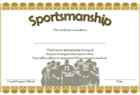 Pin On Sportsmanship Certificate Templates Free Regarding Awesome Soccer Certificate Templates For Word