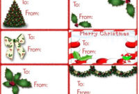 Pinconnie Monroe On Christmas | Christmas Gift Tags With Regard To Christmas Gift Templates Free Typable