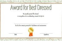 Pinjulian Bobb On Fun Certificates | Certificate With Amazing Best Costume Certificate Printable Free 9 Awards