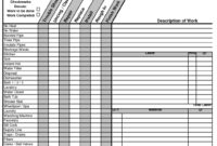 Plumbing Estimate Construction Worksheet | Estimating With Regard To Cost Estimate Worksheet Template
