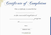 Premarital Counseling Certificate Of Completion Template In Fascinating Premarital Counseling Certificate Of Completion Template