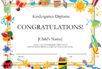 Preschool Graduation Diploma Free Printable | Free Printable For New Kindergarten Graduation Certificate Printable