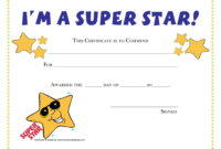 Printable Award Certificates For Students Craft Ideas In Star Student Certificate Templates