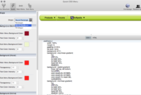 Quick Css Menu Mac 1.2.0 Download Throughout Css Menu Templates Free Download