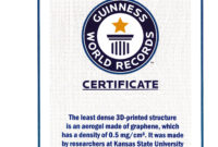 Record Holder: Guinness World Records ™ Names Engineers With Guinness World Record Certificate Template