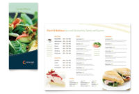 Restaurant Menu Template Word & Publisher Free Downloads Inside Free Cafe Menu Templates For Word