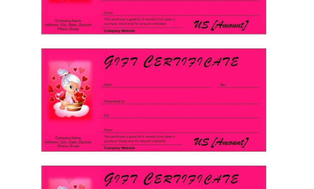 Sample Certificate: Christmas Gift Certificate Templates Throughout Homemade Gift Certificate Template