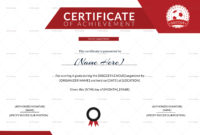 Soccer Achievement Certificate Design Template In Psd, Word With Regard To Word Template Certificate Of Achievement