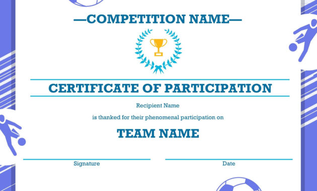 Soccer Award Certificates | Kids Learning Activity Pertaining To Free Softball Certificates Printable 7 Designs