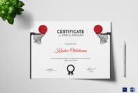 Sports Certificate Template 25+ Word, Psd, Ai, Indesign Within Fascinating Sportsmanship Certificate Template