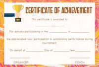 Sports Competition Certificate Template In 2020 Pertaining To Awesome Sports Day Certificate Templates Free