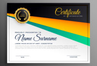 Stylish Certificate Of Appreciation Template Download Pertaining To Awesome Gratitude Certificate Template